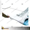 PANEL PUBLICITARIO TUBO TEXTIL ONDA 300*230 CMS + CARRO BASICO + FOCOS HALOGENO, photo 5