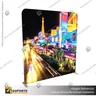 PANEL PUBLICITARIO TUBO TEXTIL RECTO 240*230 CMS + CARRO BASICO + FOCOS HALOGENO, photo 2