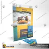 PORTA FOLLETO EN PORTA GRAFICA ACRILICO A3 (29.7*42 CMS) FORMATO MURO VERTICAL 2.5 MM, photo 5