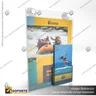 PORTA FOLLETO EN PORTA GRAFICA ACRILICO A4 (21*29.7 CMS) FORMATO MURO VERTICAL 2 MM, photo 4