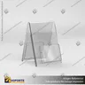 PORTA FOLLETO EN PORTA GRAFICA ACRILICO A5 (14.8*21 CMS) FORMATO A VERTICAL 1.5 MM, photo 3