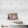 PORTA FOLLETO EN PORTA GRAFICA ACRILICO A6 (10.5*14.8 CMS) FORMATO A HORIZONTAL 1.5 MM, photo 2
