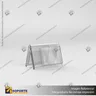 PORTA FOLLETO EN PORTA GRAFICA ACRILICO A6 (10.5*14.8 CMS) FORMATO A HORIZONTAL 1.5 MM, photo 3
