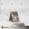 PORTA FOLLETO EN PORTA GRAFICA ACRILICO A6 (10.5*14.8 CMS) FORMATO A VERTICAL 1.5 MM, photo 1