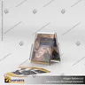 PORTA FOLLETO EN PORTA GRAFICA ACRILICO A6 (10.5*14.8 CMS) FORMATO A VERTICAL 1.5 MM, photo 5
