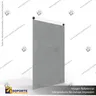 PORTA GRAFICA ACRILICO A3 (29.7*42 CMS) FORMATO MURO VERTICAL 2.5 MM + SET EMBELLECEDORES, photo 12