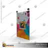 PORTA GRAFICA ACRILICO A3 (29.7*42 CMS) FORMATO MURO VERTICAL 2.5 MM (C12), photo 7