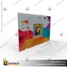 PORTA GRAFICA ACRILICO A3 (29.7*42 CMS) FORMATO T HORIZONTAL 2.5 MM (C12), photo 3