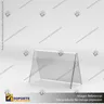 PORTA GRAFICA ACRILICO A4 (21*29.7 CMS) FORMATO A HORIZONTAL 2 MM, photo 4