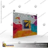 PORTA GRAFICA ACRILICO A4 (21*29.7 CMS) FORMATO MURO HORIZONTAL 1.7 MM (C12), photo 2