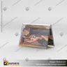 PORTA GRAFICA ACRILICO A5 (14.8*21 CMS) FORMATO A HORIZONTAL 1.5 MM, photo 3
