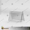 PORTA GRAFICA ACRILICO A5 (14.8*21 CMS) FORMATO A HORIZONTAL 1.5 MM, photo 4