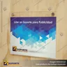 PORTA GRAFICA ACRILICO A5 (14.8*21 CMS) FORMATO MURO HORIZONTAL 1.7 MM (C12), photo 6