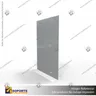 TARJETERO EN PORTA GRAFICA ACRILICO A6 (10.5*14.8 CMS) FORMATO T VERTICAL 1.5 MM, photo 3