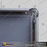 PORTA GRAFICA MARCO CLIP ALUMINIO FORMATO A0 (84.1*118.9 CMS) (C5), photo 7