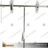 PORTA GRAFICA MINI T EXTENSIBLE MEDIDA AJUSTABLE 19.5*30 A 53 CMS CON PINZAS Y BASE CUADRADA METAL, photo 11