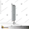 PORTA PENDON ATRIL TRIPODE PRO COLOR NEGRO MEDIDA AJUSTABLE 1.30 A 2.2 MTS (C20), photo 2