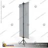PORTA PENDON ATRIL TRIPODE PRO COLOR NEGRO MEDIDA AJUSTABLE 1.30 A 2.2 MTS (C20), photo 3