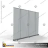 PORTA PENDON ROLLER GIGANTE 250*200 CMS (C2), photo 2