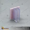 PORTA STOPPER CON ADHESIVO 25*10*25 MM ESPESOR GRAFICA 1-2 MM, photo 7