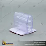 PORTA STOPPER CON ADHESIVO 35*30*42 MM ESPESOR GRAFICA 3-5 MM, photo 2