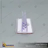 PORTA STOPPER CON ADHESIVO 75*14*25 MM ESPESOR GRAFICA 1-3 MM, photo 4