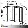 PORTA STOPPER FLEXIBLE CON ADHESIVO 25*20*25 MM ESPESOR GRAFICA 2-3 MM, photo 8
