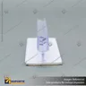 PORTA STOPPER FLEXIBLE CON ADHESIVO 75*20*25 MM ESPESOR GRAFICA 2-3 MM, photo 4