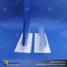 PORTA STOPPER FLEXIBLE CON ADHESIVO 75*20*25 MM ESPESOR GRAFICA 2-3 MM, photo 1