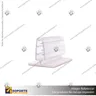PORTA STOPPER FLEXIBLE CON ADHESIVO 75*38*38 MM ESPESOR GRAFICA 3-5 MM, photo 2