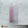 PORTA STOPPER FLEXIBLE CON ADHESIVO 75*38*38 MM ESPESOR GRAFICA 3-5 MM, photo 4