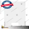 SEPARADOR DE MESON ACRILICO 4 MM 58*80 CMS VERTICAL CON VENTANILLA CON ESCUADRA ABS PARA ARMADO, photo 4