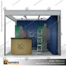 STAND 2 PERIMETRALES 3*3 MTS EQUIP3, photo 3
