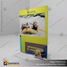 TARJETERO EN PORTA GRAFICA ACRILICO A3 (29.7*42 CMS) FORMATO T VERTICAL 2.5 MM, photo 5