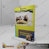 TARJETERO EN PORTA GRAFICA ACRILICO A3 (29.7*42 CMS) FORMATO T VERTICAL 2.5 MM, photo 6