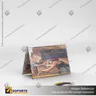 TARJETERO EN PORTA GRAFICA ACRILICO A4 (21*29.7 CMS) FORMATO A HORIZONTAL 2 MM, photo 2