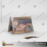 TARJETERO EN PORTA GRAFICA ACRILICO A5 (14.8*21 CMS) FORMATO A HORIZONTAL 1.5 MM, photo 2