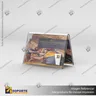 TARJETERO EN PORTA GRAFICA ACRILICO A5 (14.8*21 CMS) FORMATO A HORIZONTAL 1.5 MM, photo 4