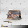 TARJETERO EN PORTA GRAFICA ACRILICO A5 (14.8*21 CMS) FORMATO A HORIZONTAL 1.5 MM, photo 5