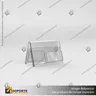 TARJETERO EN PORTA GRAFICA ACRILICO A6 (10.5*14.8 CMS) FORMATO A HORIZONTAL 1.5 MM, photo 3