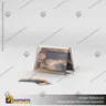 TARJETERO EN PORTA GRAFICA ACRILICO A6 (10.5*14.8 CMS) FORMATO A HORIZONTAL 1.5 MM, photo 5