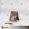 TARJETERO EN PORTA GRAFICA ACRILICO A6 (10.5*14.8 CMS) FORMATO A VERTICAL 1.5 MM, photo 5