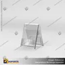 TARJETERO EN PORTA GRAFICA ACRILICO A6 (10.5*14.8 CMS) FORMATO A VERTICAL 1.5 MM, photo 6