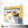 TARJETERO EN PORTA GRAFICA ACRILICO A6 (10.5*14.8 CMS) FORMATO MURO HORIZONTAL 1.5 MM, photo 4