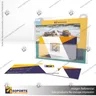 TARJETERO EN PORTA GRAFICA ACRILICO A6 (10.5*14.8 CMS) FORMATO MURO HORIZONTAL 1.5 MM, photo 6
