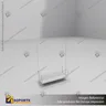 TARJETERO EN PORTA GRAFICA ACRILICO A6 (10.5*14.8 CMS) FORMATO T VERTICAL 1.5 MM, photo 2