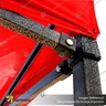 TOLDO PUBLICITARIO 2*2 MTS COLOR ROJO, photo 3