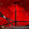 TOLDO PUBLICITARIO 3*3 MTS COLOR ROJO, photo 12