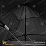 TOLDO PUBLICITARIO 3*6 MTS COLOR NEGRO, photo 4