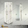TOTEM PUBLICITARIO TRIPLE GRAFICA 90*215 CMS (C5), photo 2